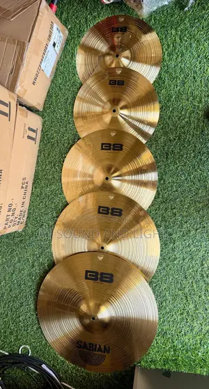 Sabian B8 Complete 5pcs Brass Cymbal Pack
