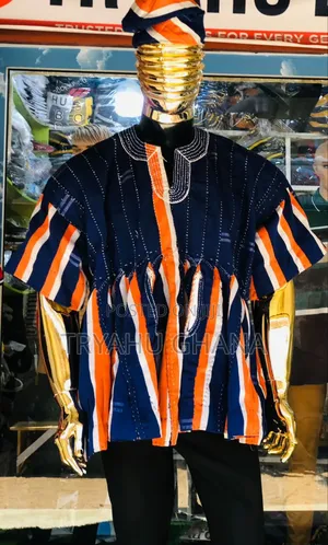 Shop Men’S Batakari Smock Ghana | Authentic Fugu – Tryahu