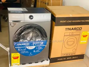 High -Speed Nasco 8kg Front Load Full Automatic Washing Machine
