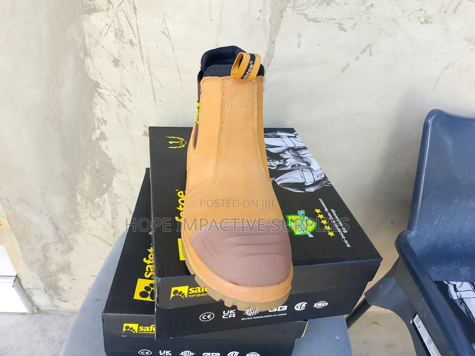 Hd Desert Slip On Boot - Safetoe Brand.