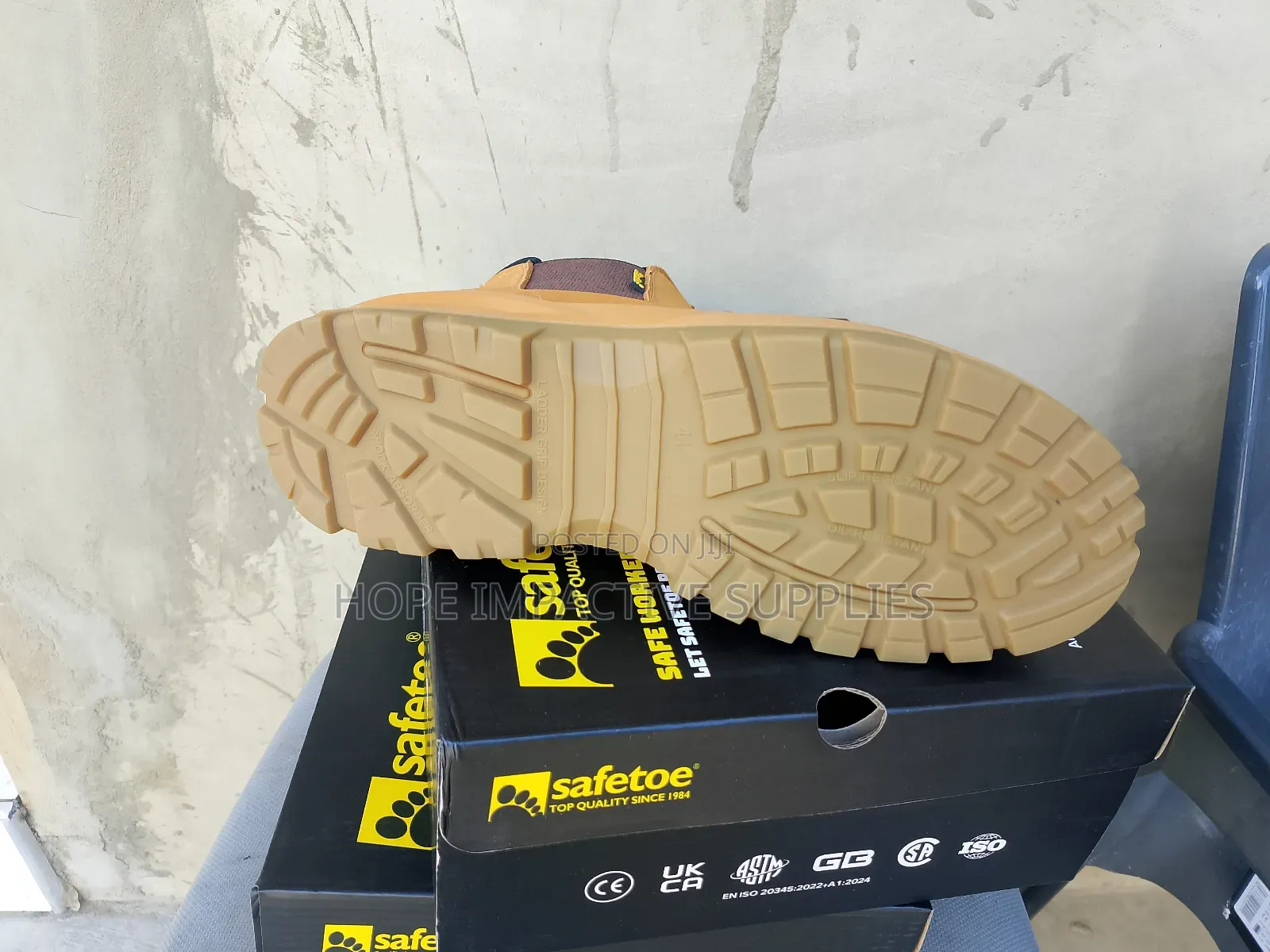 Hd Desert Slip On Boot - Safetoe Brand.