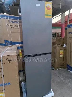 Nasco 195liter Nasd224fl Double Door Refrigerator