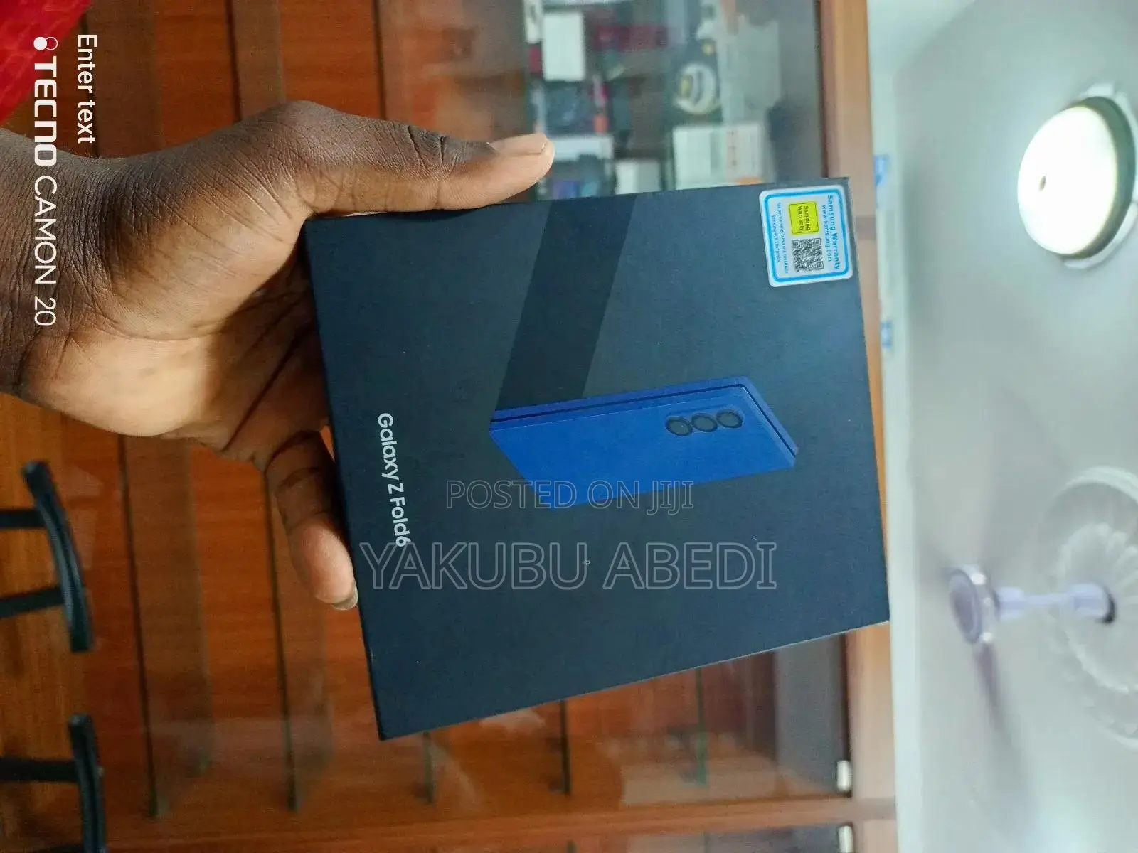 New Samsung Galaxy Z Fold6 256 GB Blue