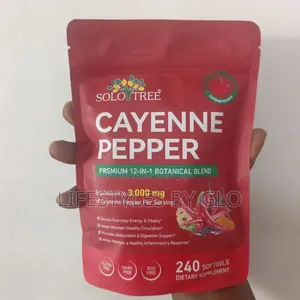 Solo Tree Cayenne Pepper 12-in-1 Botanical Blend 3000mg (240 Softgels)