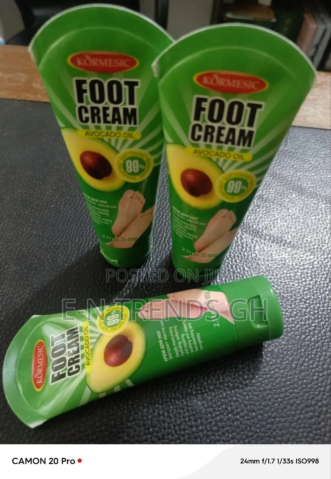 Kormesic Avocado Oil Foot Cream