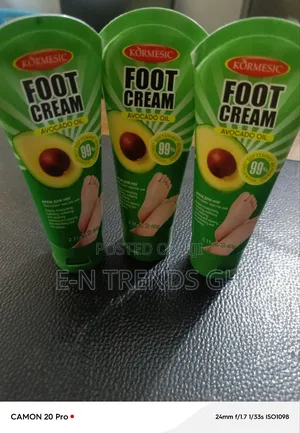 Kormesic Avocado Oil Foot Cream
