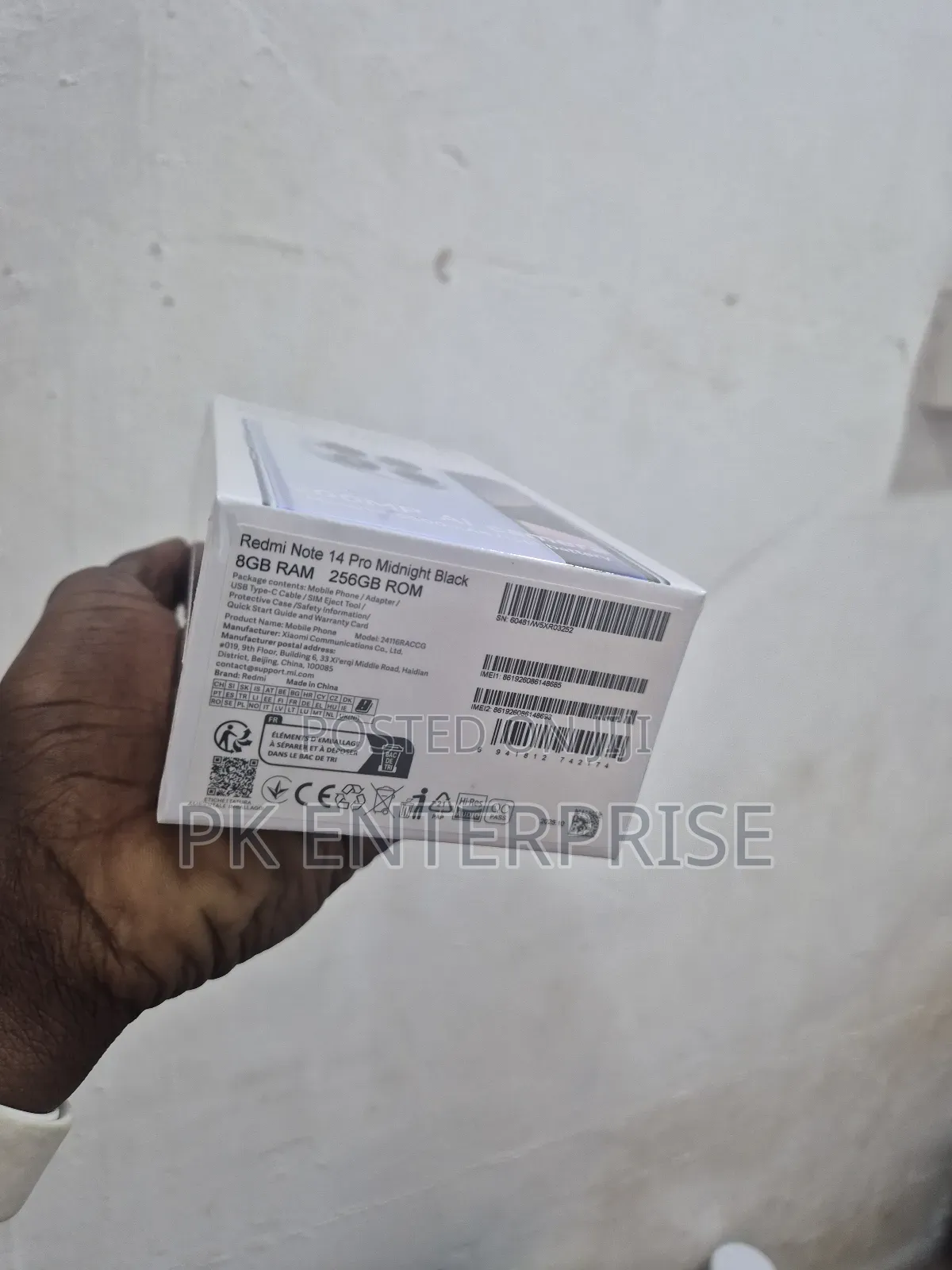 New Xiaomi Redmi Note 14 Pro 256 GB Black