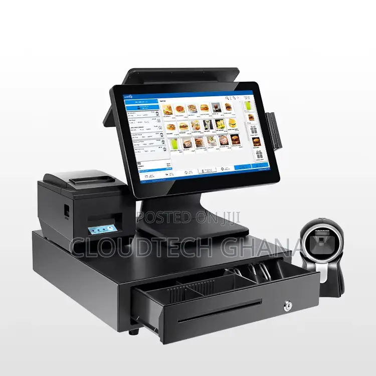 All Set Dual Touch Screen Pos Terminal(Software and Hardwares)