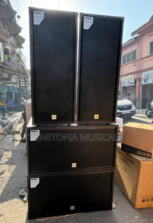 Jac Full Range and Jac Double Bass Speakers