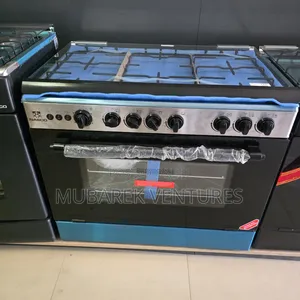 Nasco 90x60 5 Burner Gas Cooker With Grill