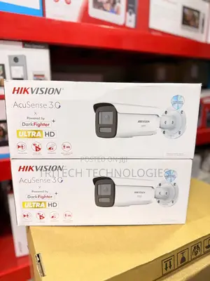 Hikvision 12mp Ds-2cd2t126g3-Is2uy/S(L)(Rb) Acusense Strobe Light Ip-C
