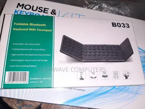 Foldable Keyboard With Mousepad