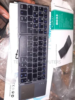 Foldable Keyboard With Mousepad