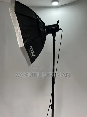 Hot Bundle Godox Sl Strobe Lights 60watts + Light Stand + Softbox