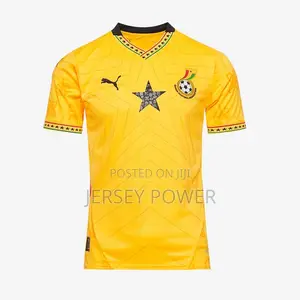 Ghana Yellow Away Jerseys
