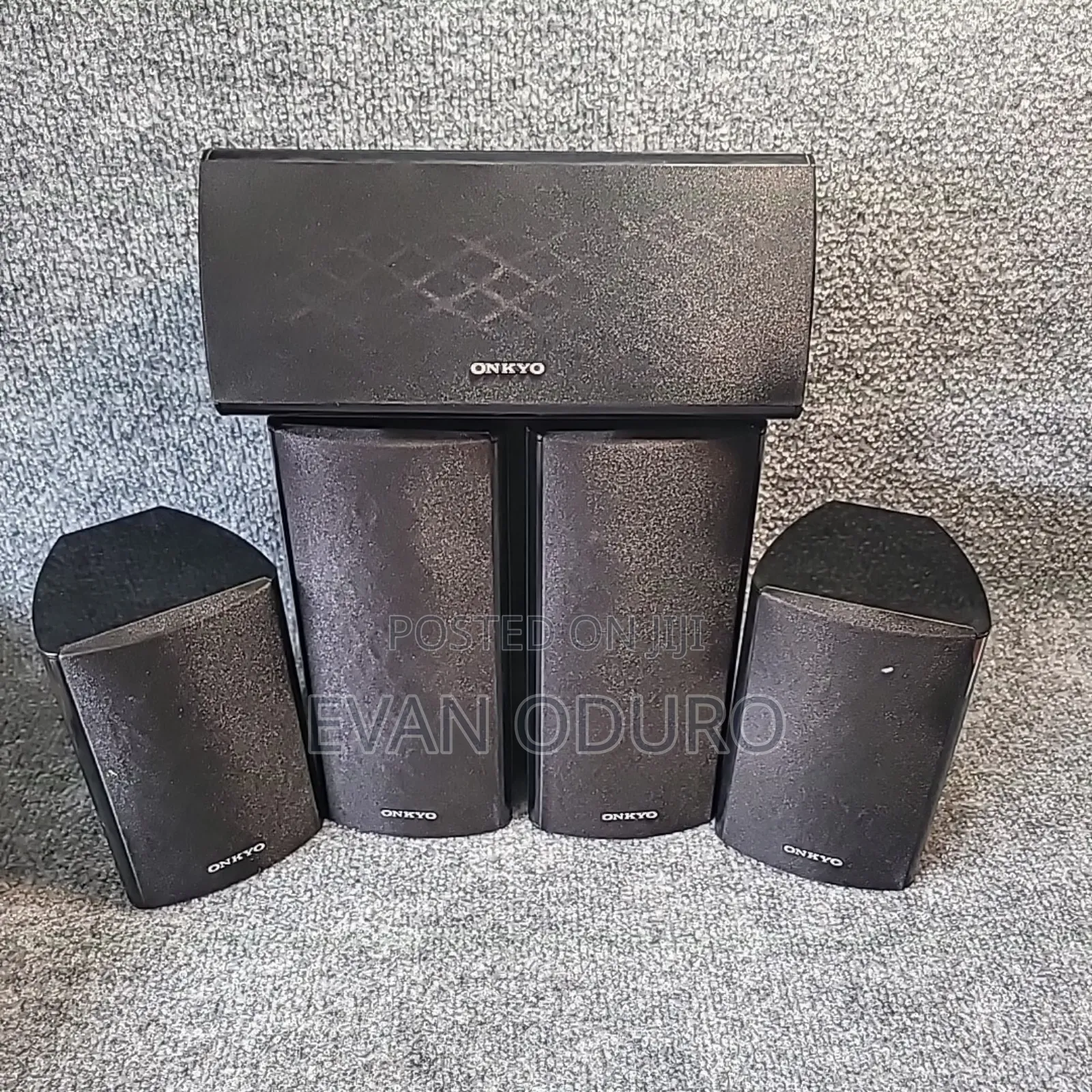 Onkyo Home Surround Sound Theater Speaker 5 Piece Complete