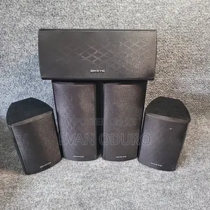 Onkyo Home Surround Sound Theater Speaker 5 Piece Complete