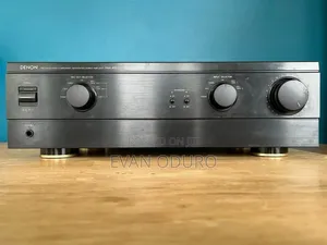 Powerful Denon Precision Audio Component Integrated Schedule Amplifier