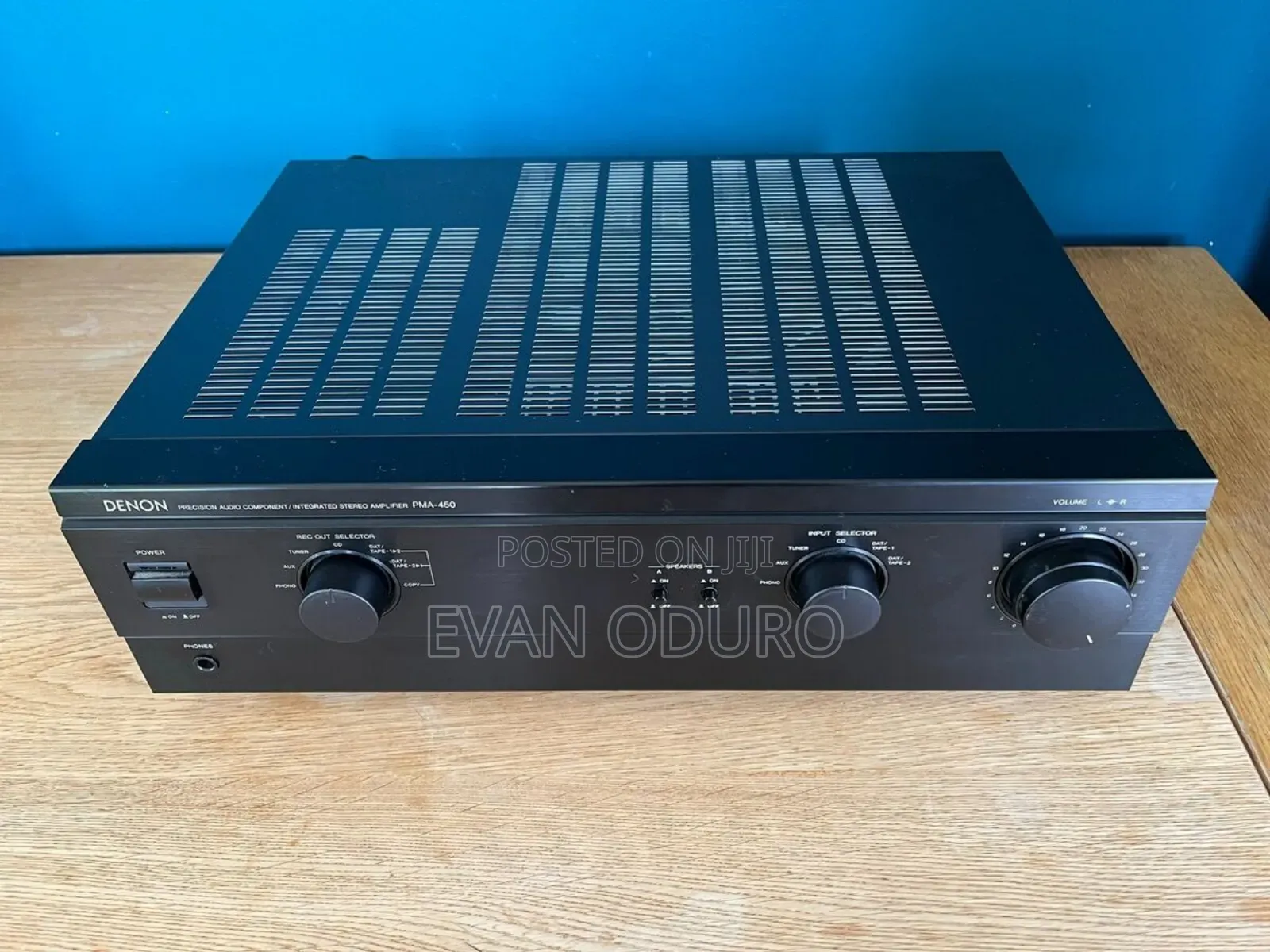 Powerful Denon Precision Audio Component Integrated Schedule Amplifier