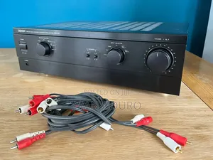 Powerful Denon Precision Audio Component Integrated Schedule Amplifier