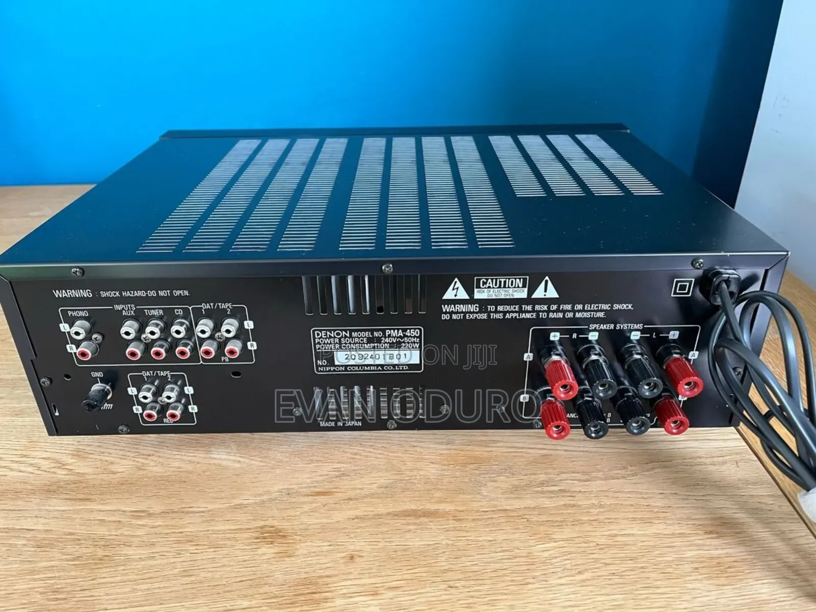 Powerful Denon Precision Audio Component Integrated Schedule Amplifier