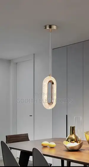 Single Crystal Pendant Light 3 Colors