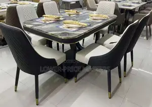 Marble Dining Table (6 Seater)