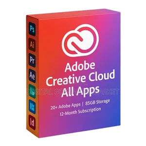 Adobe Creative Cloud All Apps 1 Year Subscription