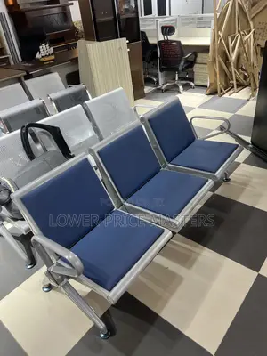 Leather 3 in 1 Waiting Chair