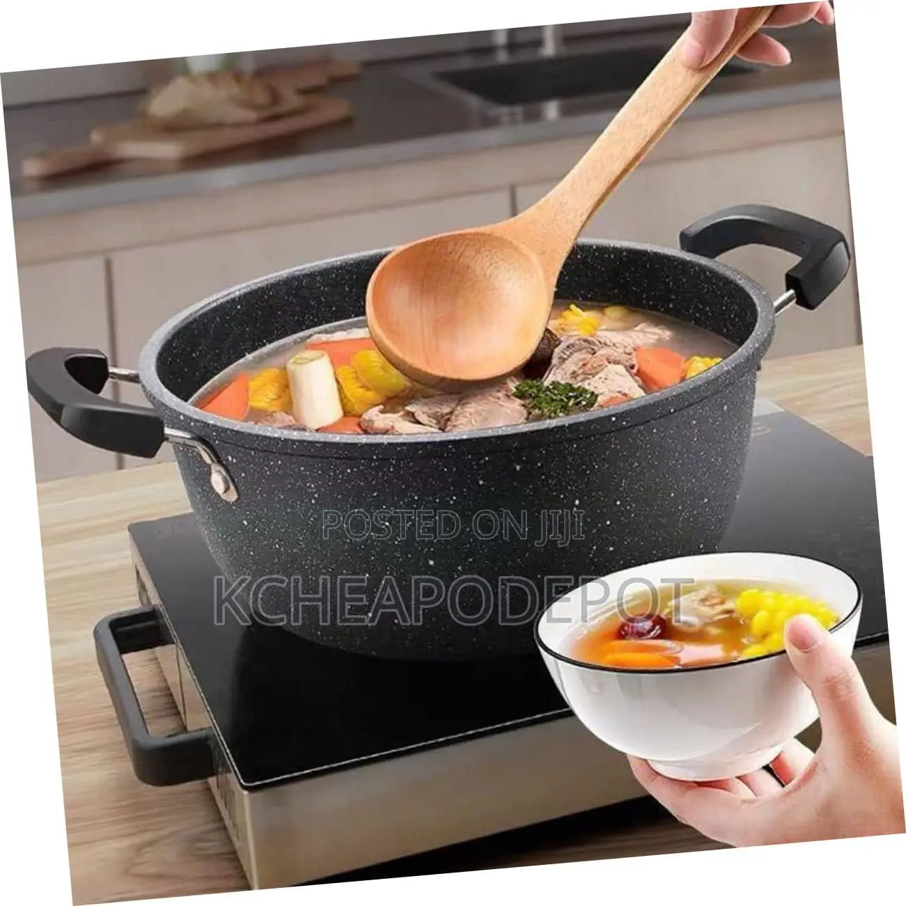 Cook Like a Pro – Large Soup Pot With Lid
