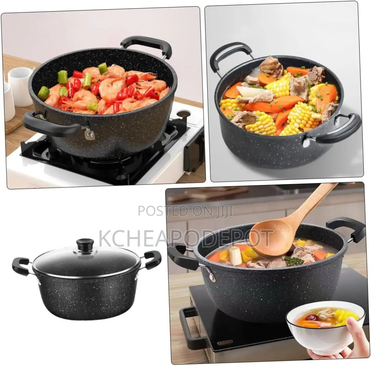 Cook Like a Pro – Large Soup Pot With Lid