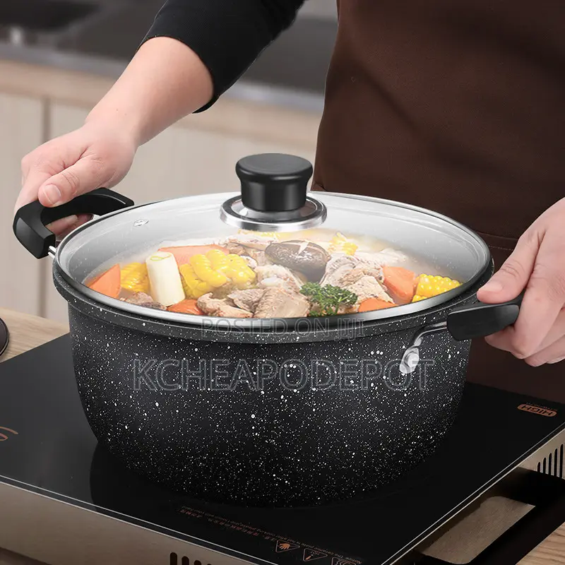 Cook Like a Pro – Large Soup Pot With Lid