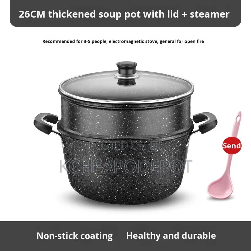 Cook Like a Pro – Large Soup Pot With Lid