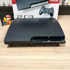 Black Play Station 3 Slim