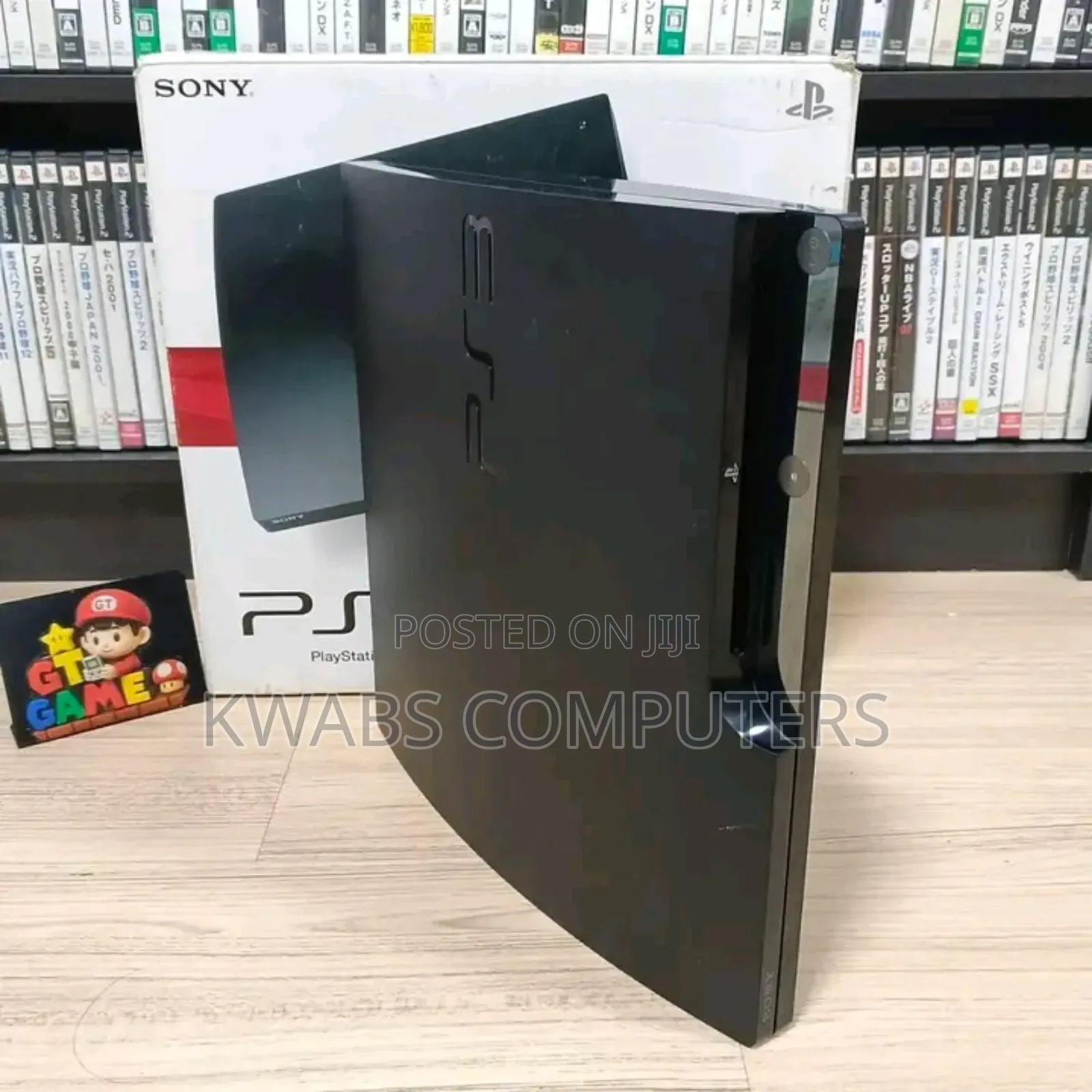 Black Play Station 3 Slim