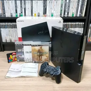 Black Play Station 3 Slim