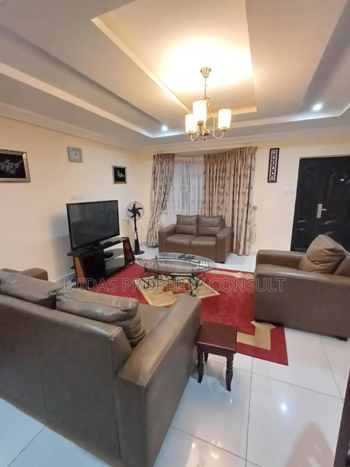 Furnished 3bdrm Apartment in Celebrity Golf, Sakumono for sale