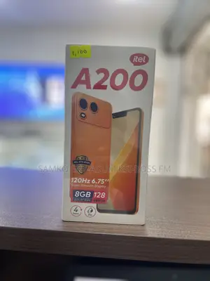 New Itel A200+ 128 GB Black