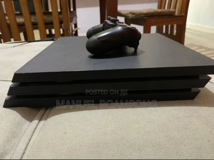 Ps4 Pro With Games and 2 ControllerS 1 Tb Slightly Used