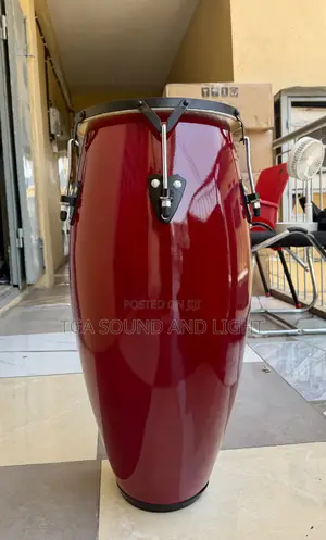 10inches Foreign Conga With Stand - Wine Red
