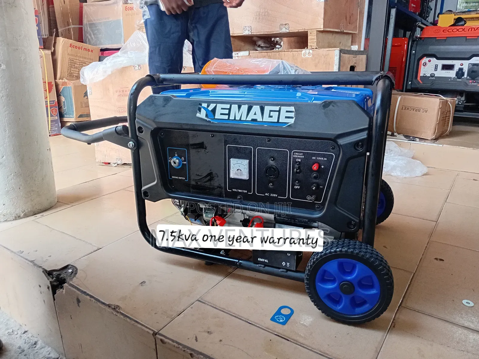 Kemage 7.5kva Petrol Generator – Small Size, Big Power