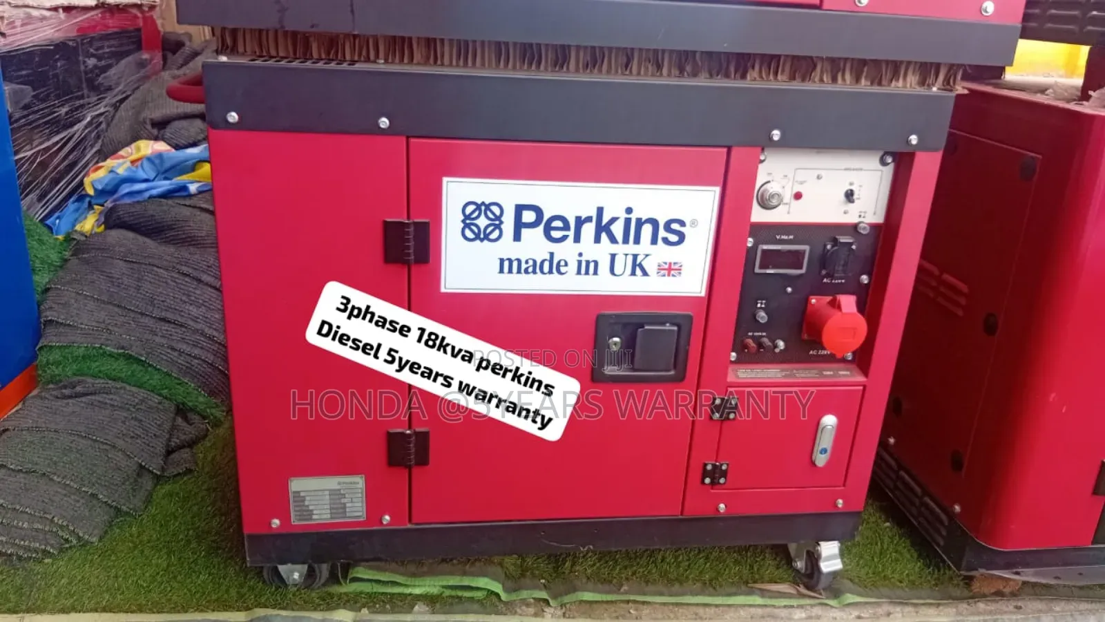 230/240v Perkins 18kva 20000watt Diesel Generator 18kva