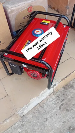 Opened Frame 7.5kva Petrol Generator
