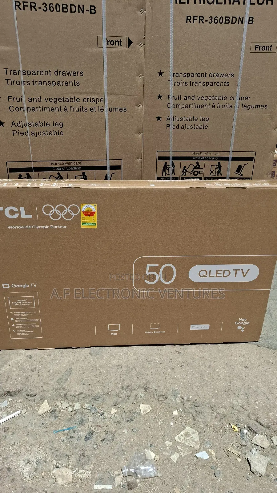TCL 50-Inch Smart Qled Google Tv