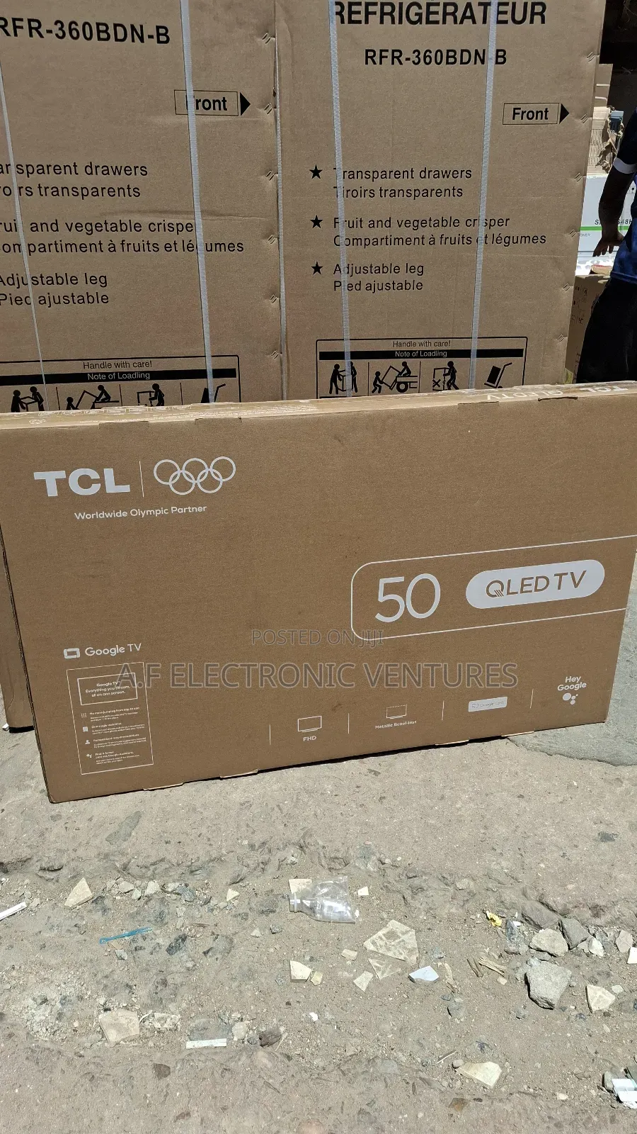 TCL 50-Inch Smart Qled Google Tv