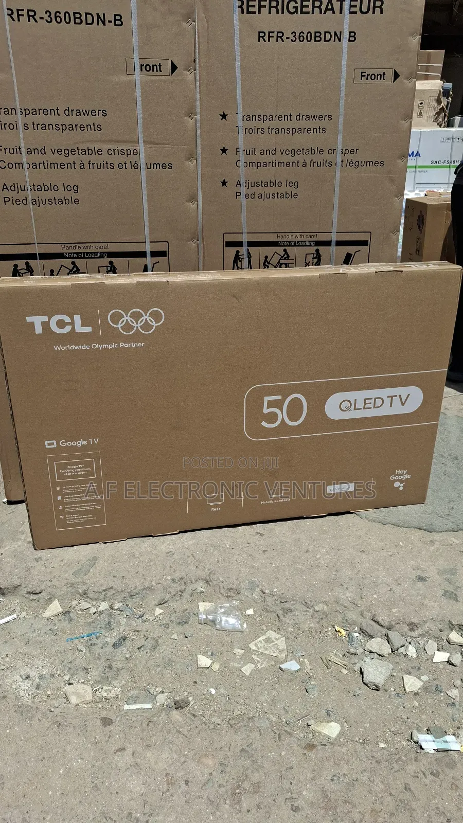 TCL 50-Inch Smart Qled Google Tv