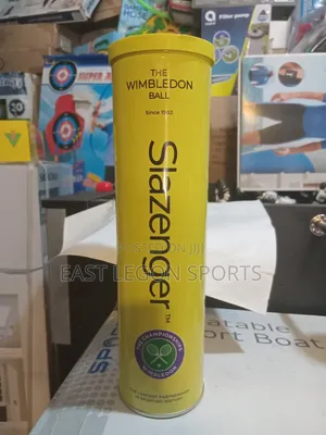 Slazenger Lawn Tennis Ball Wimbledon Version Can X 4 in 1