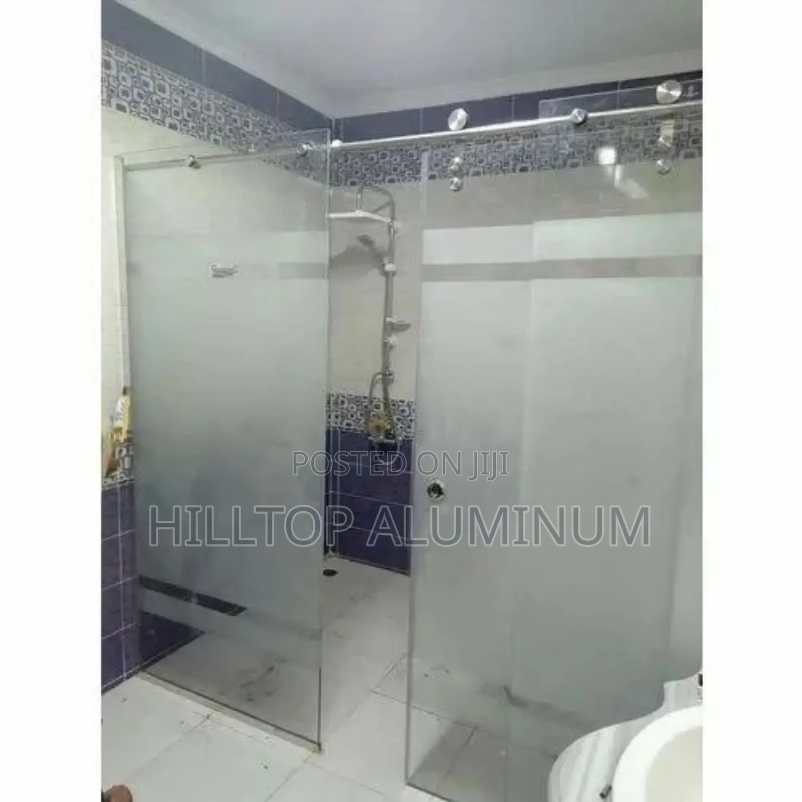 Tempered Glass Shower Door Installation