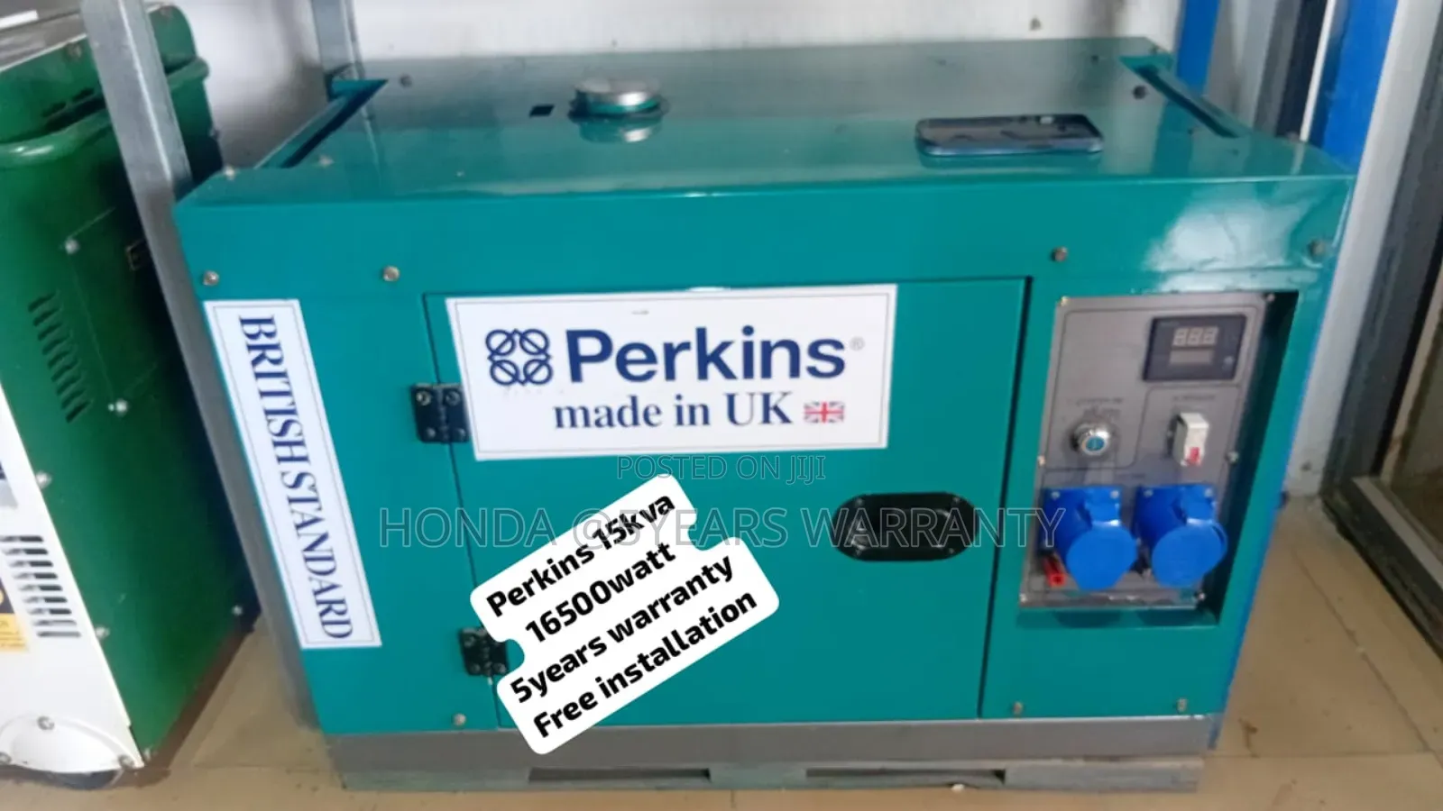 Green Perkins 15kva 16500watt Diesel Generator Perkins 15kva