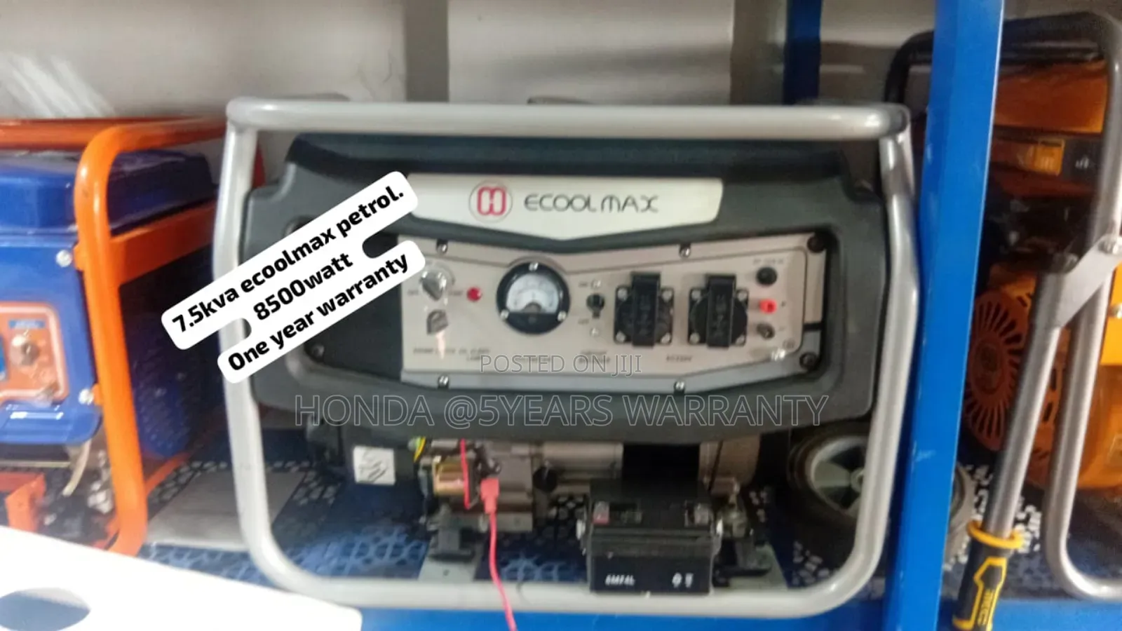 Ecoolmax 7.5kva 8500watt Petrol Generator